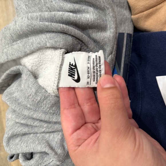 Nike Toddler Matching Sweat Set in Gray, Red, Navy, and Tan - Bundle - Picture 4 of 4